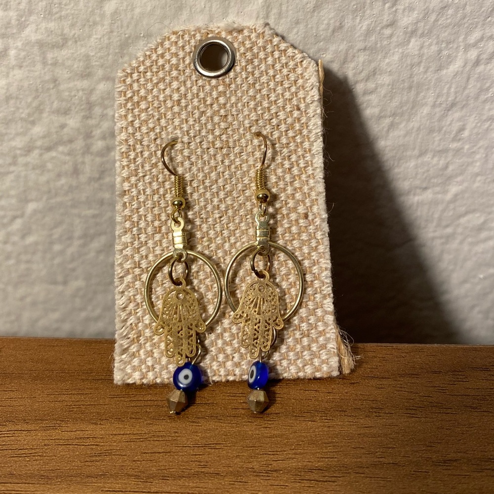 Handmade Gold Earrings